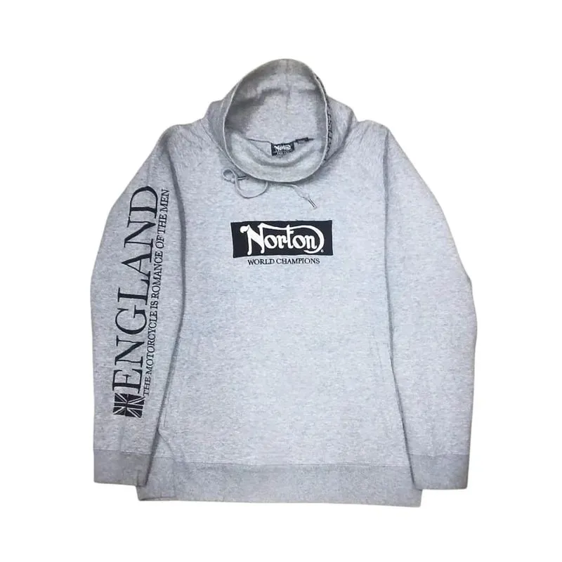 Norton Motorcycles High Neck Sweatshirt Hoodie photo 1