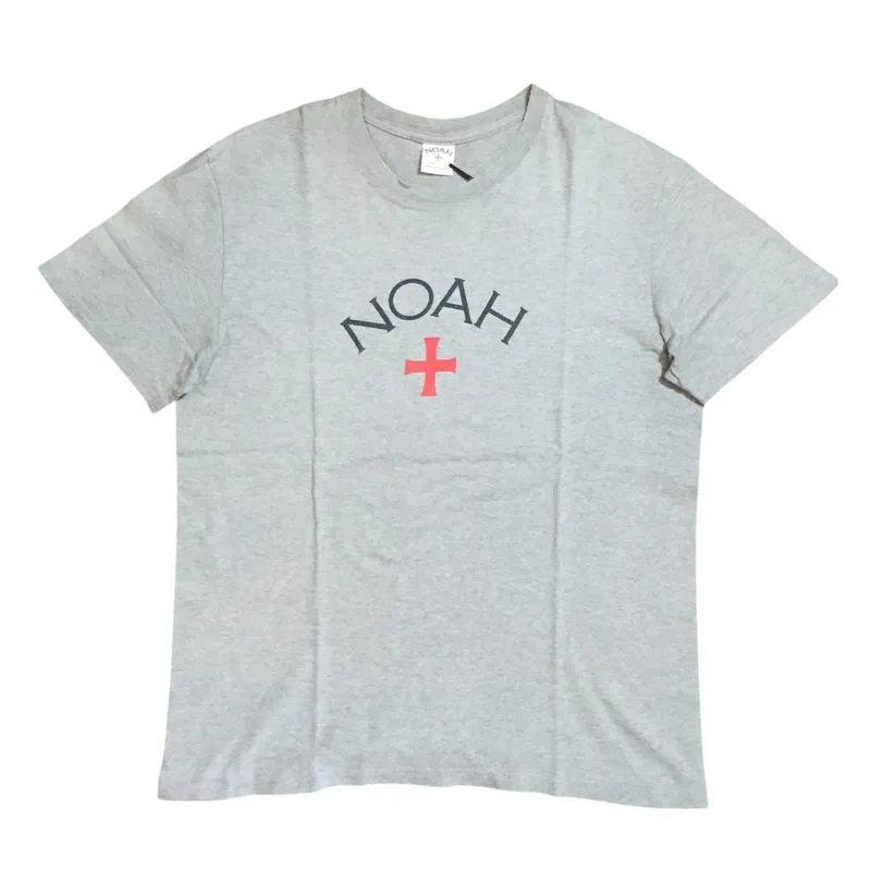 Noah Core Logo Tee Grey photo 1