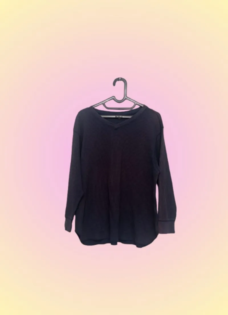 Tshirt Uniqlo black colour photo 1