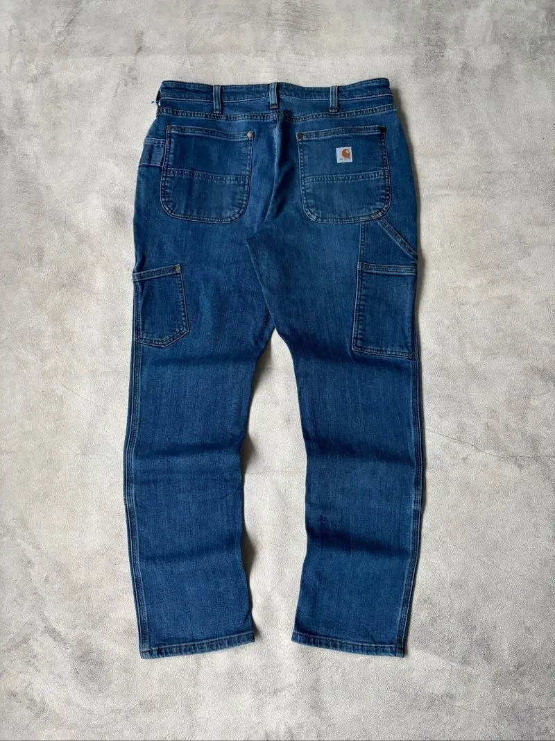 carhartt double knee jeans size 32 relaxed fit photo 1