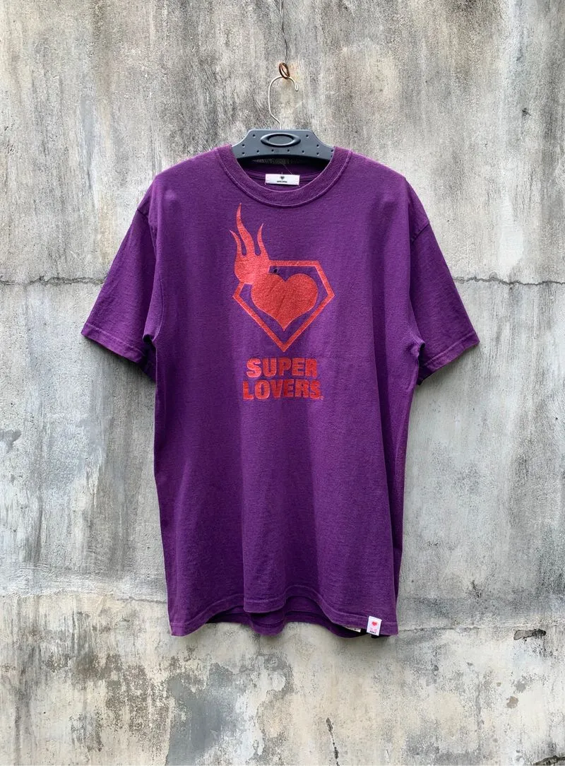 y2k Super Lovers Top Tee photo 1