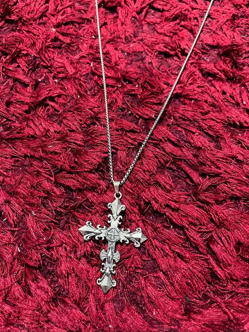 lucyy cross necklace photo 1