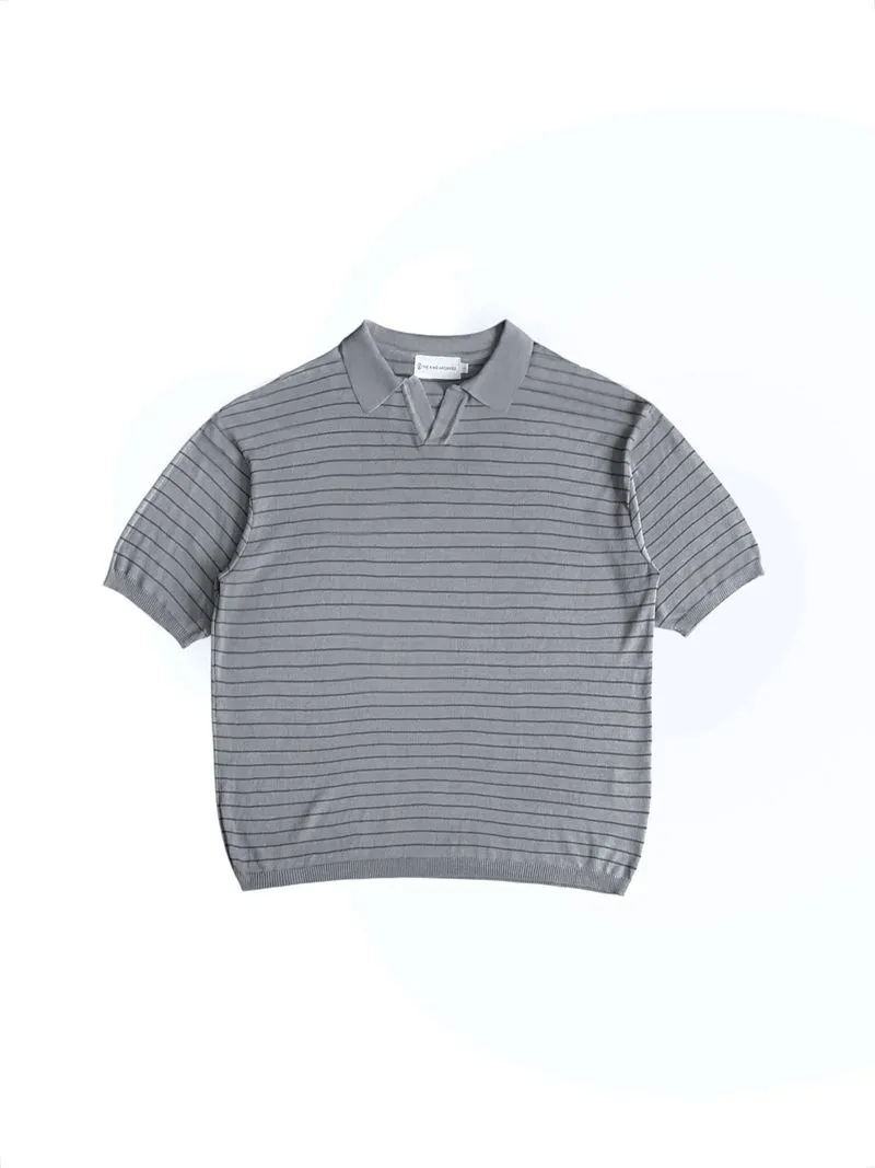 The K-ing Archives oversize buttonless stripes knitted s/s p photo 1