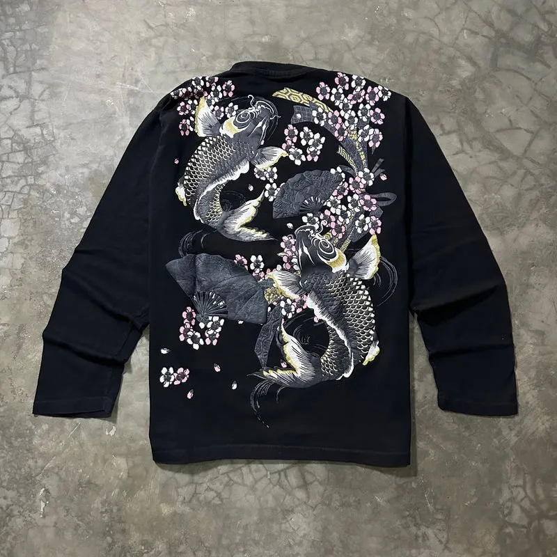 JAPANESE KARAKURI TAMASHII TRADITIONAL SUKAJANKOI LONGSLEEVE photo 1