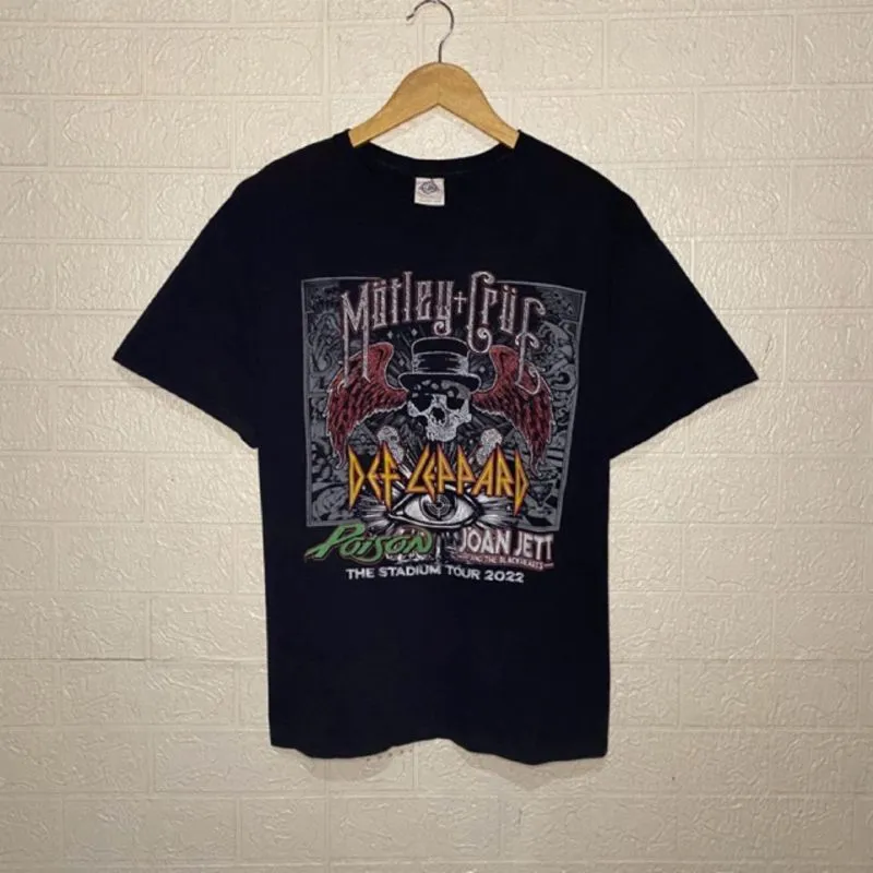 Kaos Band Motley Crue X Def Leppard X Poison Tour 2022 photo 1