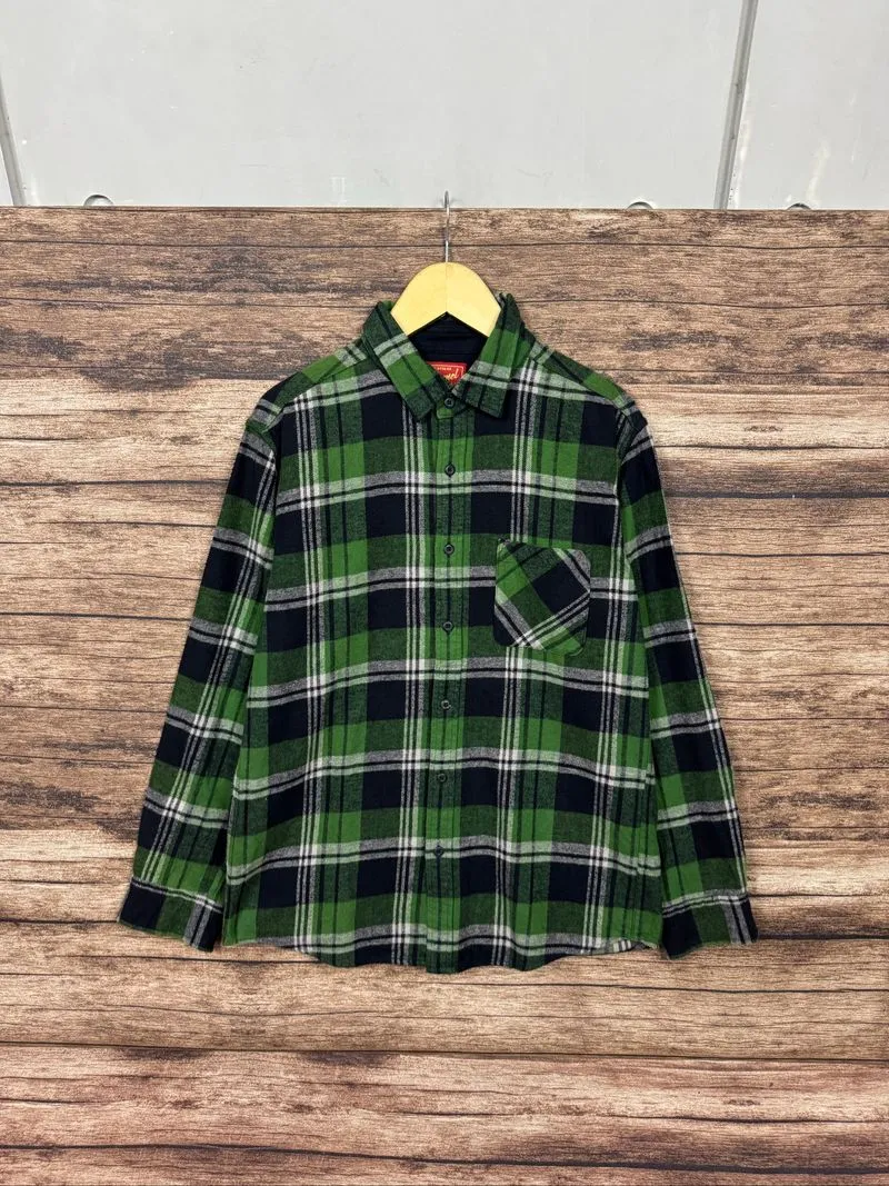 uniqlo heavyweight flannel shirt #JLFL30 photo 1