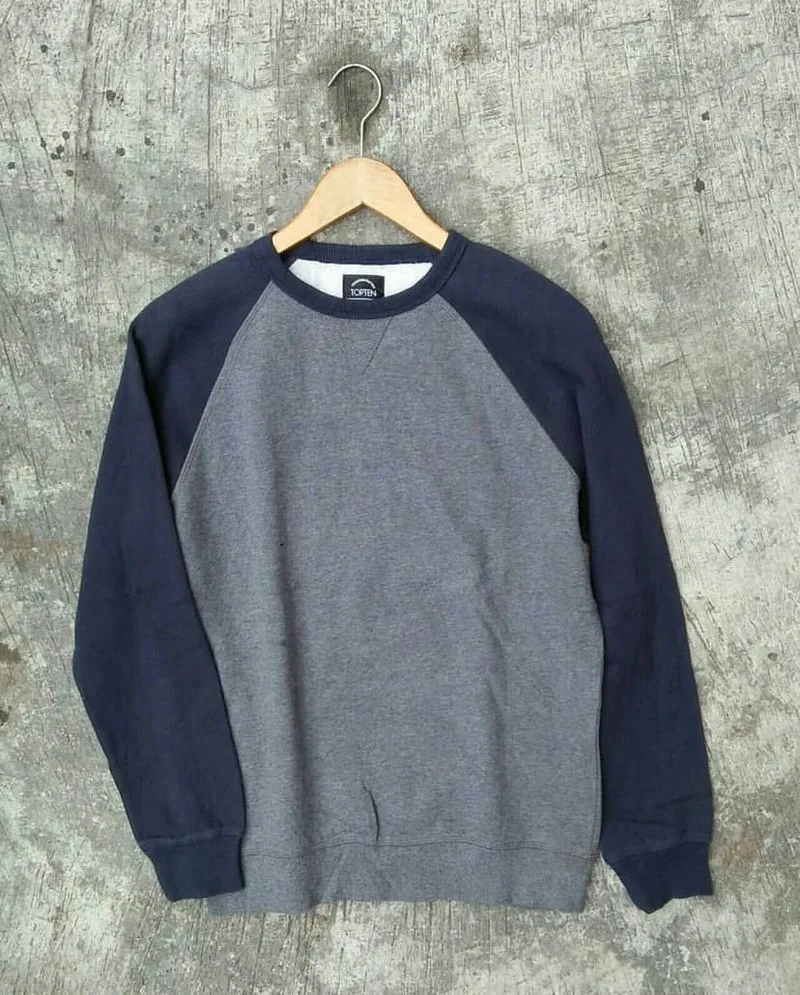 Topten Streetwear Casual Sweater Pria multicolor photo 1