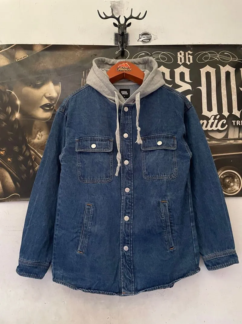 Jacket hoodie denim design united photo 1