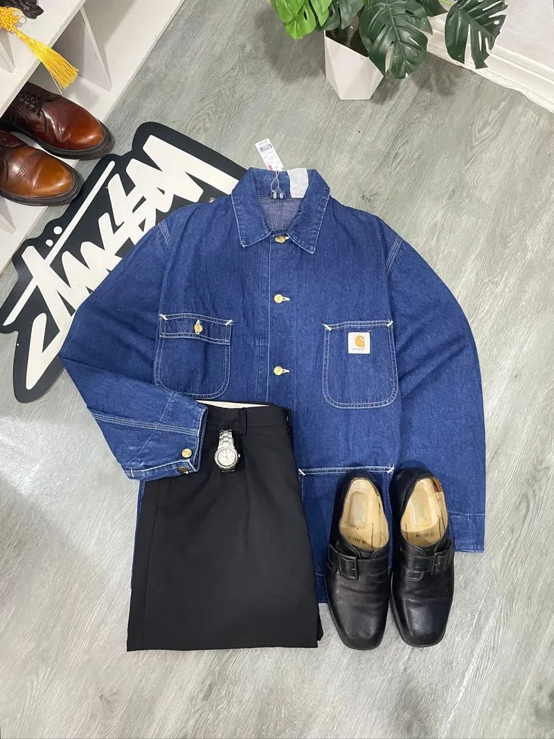 VINTAGE JACKET CARHARRT 90s photo 1