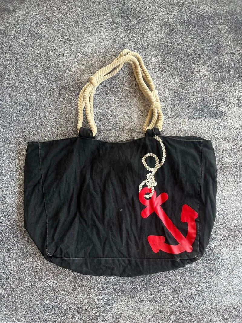 Vintage Totebag Jangkar tali tambang photo 1