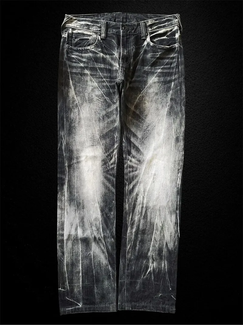 NEARBY JEANS BLACK WASHED FADINGG PETIR⚡️ photo 1