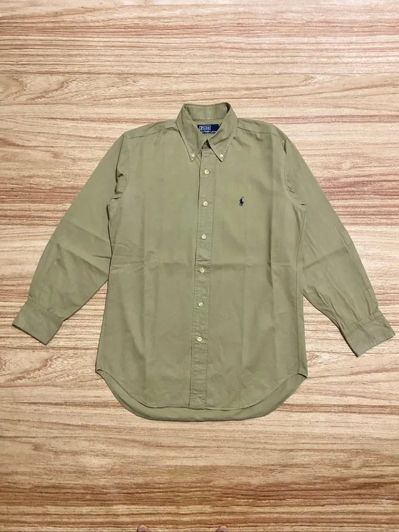 Kemeja Polo Ralph Lauren khaki photo 1