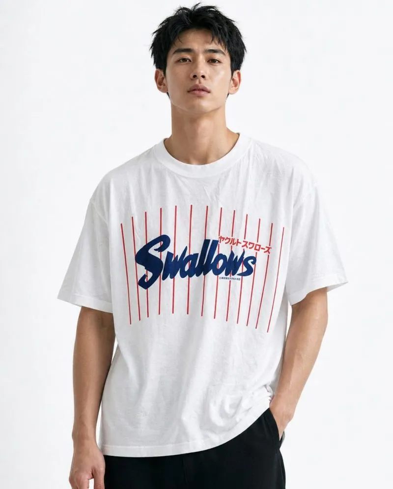 Banpresto x Swallows Japan Baseball Sportswear T-shirt L photo 1