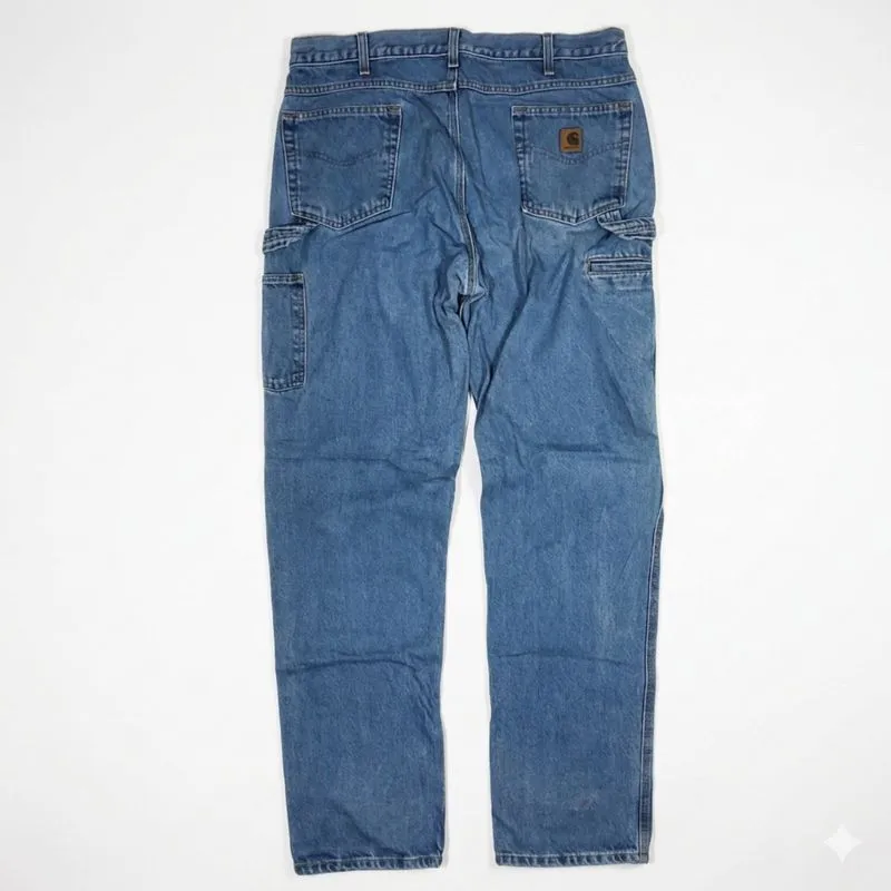 carhartt b171-dst relaxed fit vintage jeans size 38 photo 1