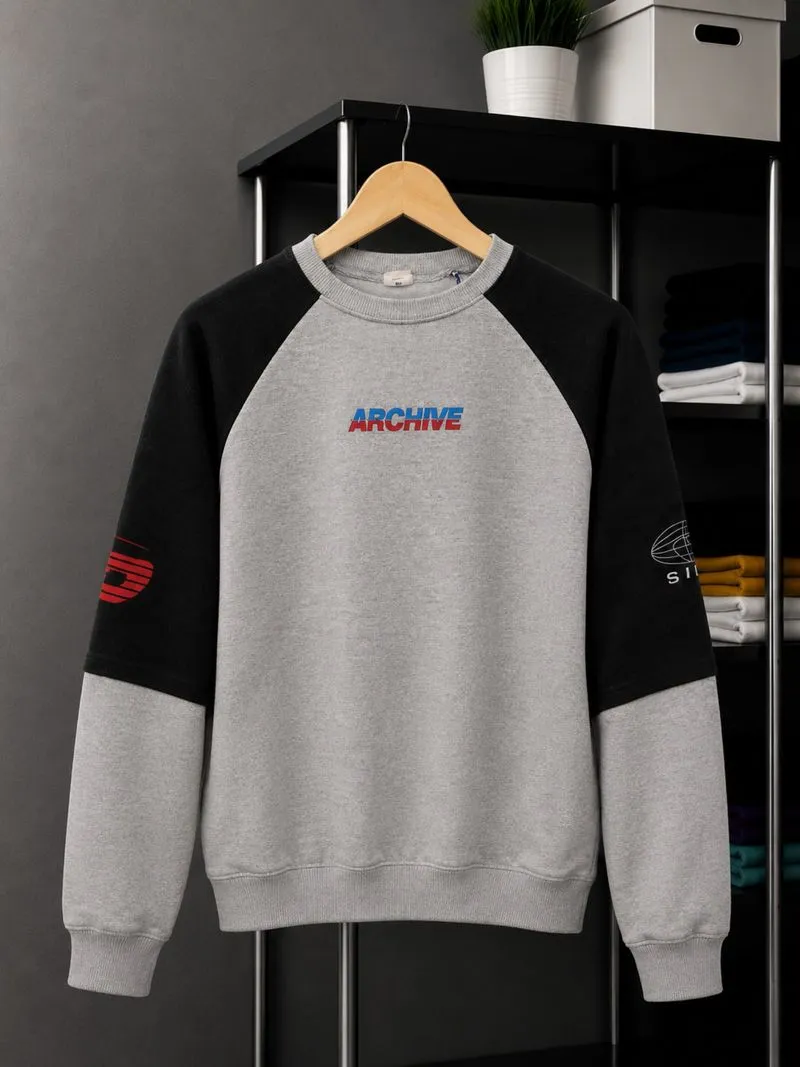 Jekibro Studio Second Brand Baju Lengan Panjang Crewneck  photo 1