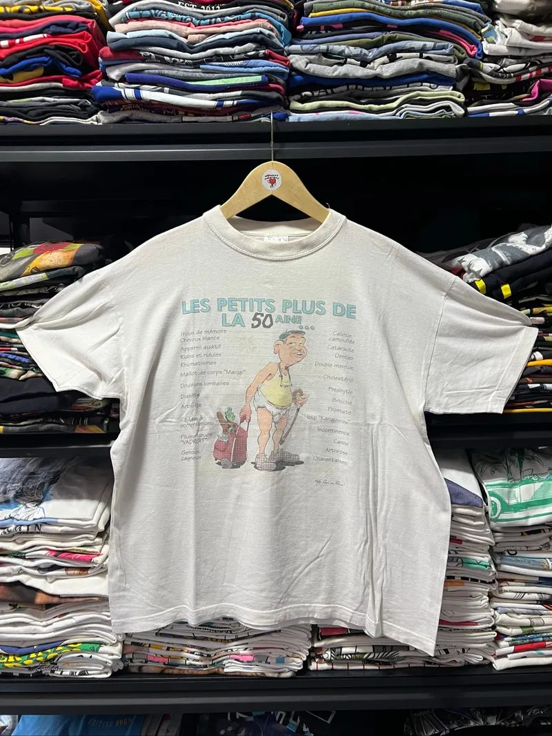 Art white tee vintage  photo 1