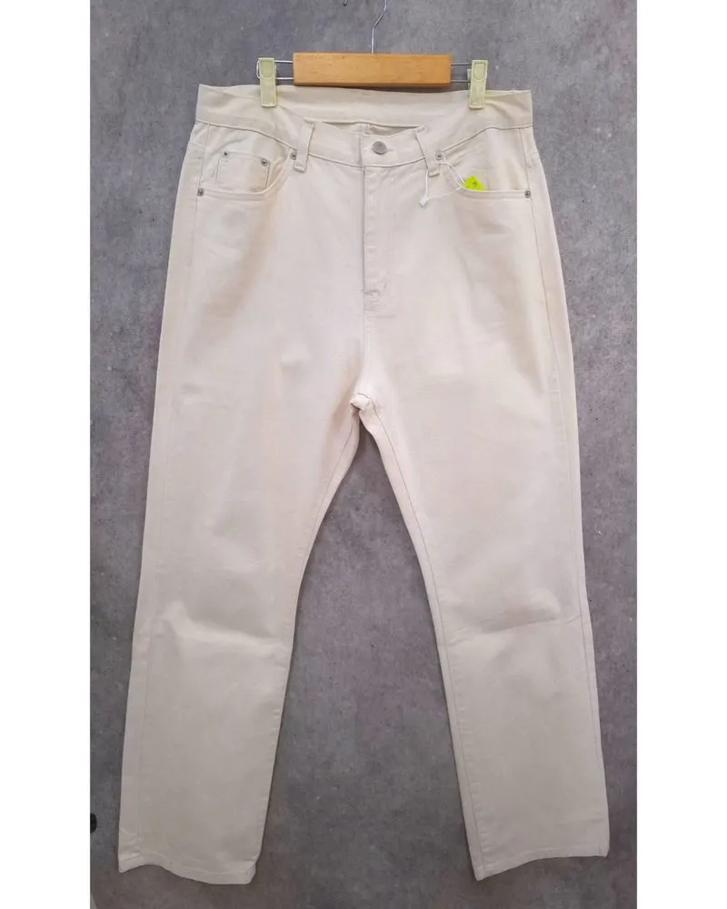 Cream jeans photo 1