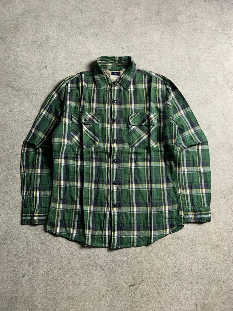 Back Number Japan Double Pocket Flannel Shirt photo 1