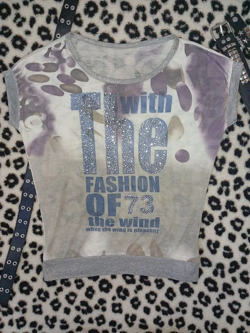 2000s Metro Graphic Shirt Mcbling Y2K photo 1