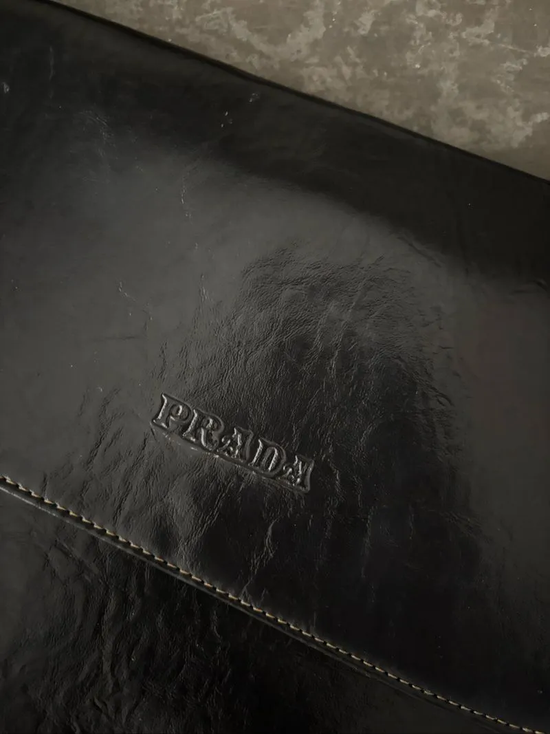 Leather Sling Bag Prada photo 1