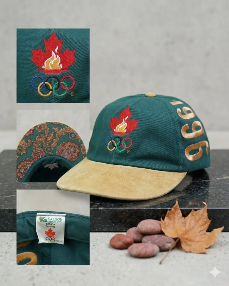 Topi Snapback Vintage Olimpiade Atlanta 1996 Edisi Kolektor photo 1