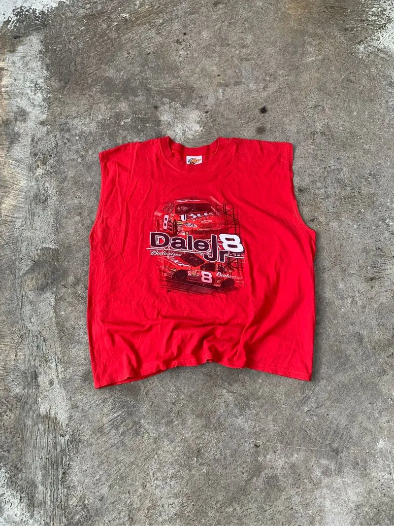Chase Nascar Streetwear Vintage T-shirt Pria red photo 1