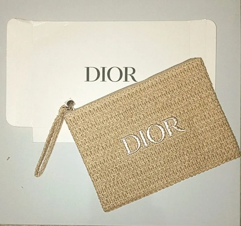 Dior Raffia Clutch gift photo 1
