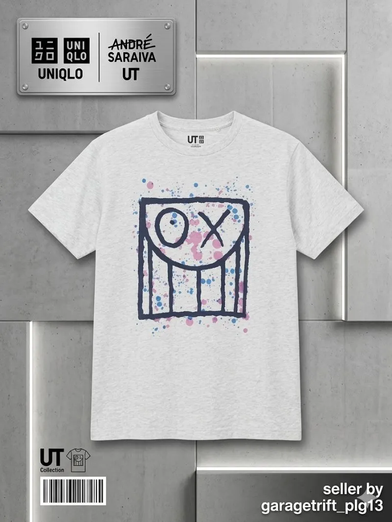KAOS UNIQLO X ANDRE SARAIVA photo 1