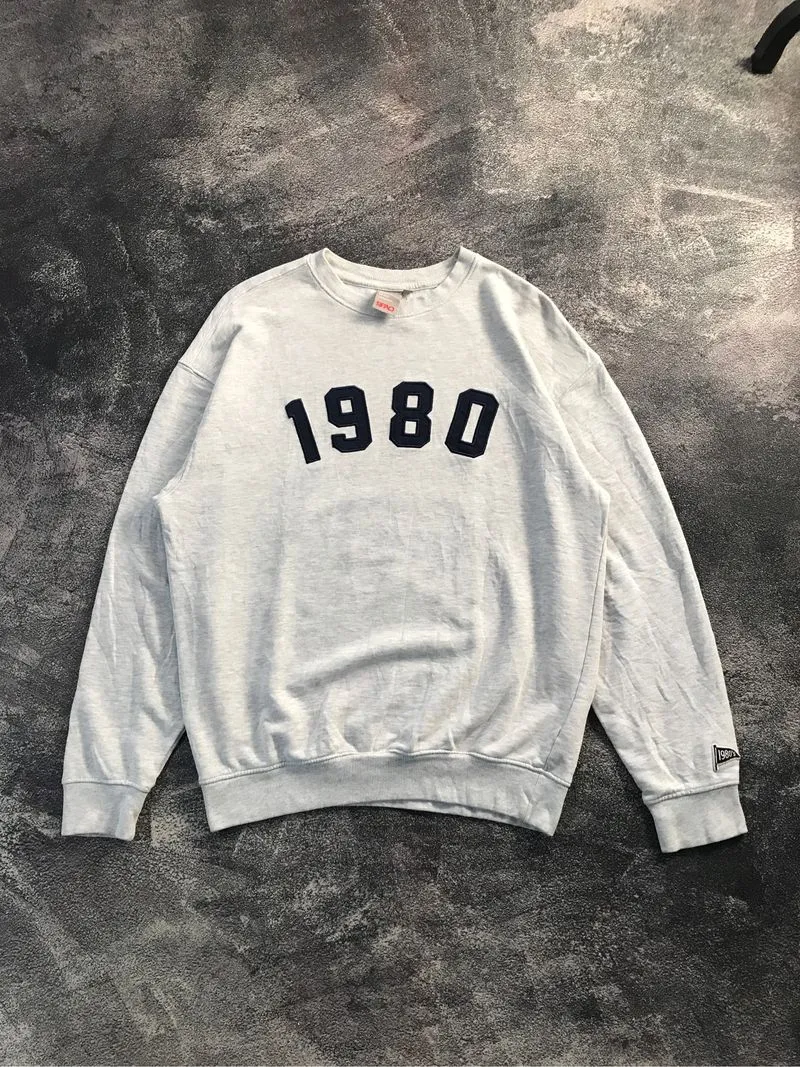SPAO CREWNECK EST 1980 LOGO BORDIR SECOND photo 1