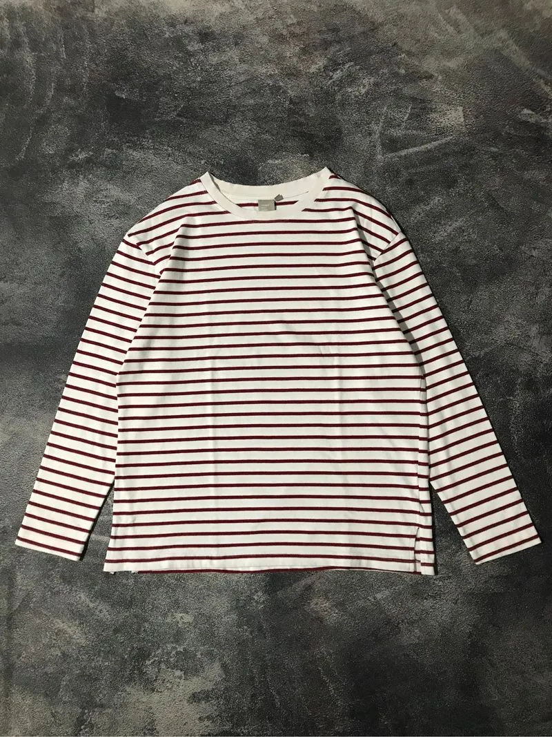 SPAO LONGSLEEVE STRIPED T-SHIRT SECOND photo 1