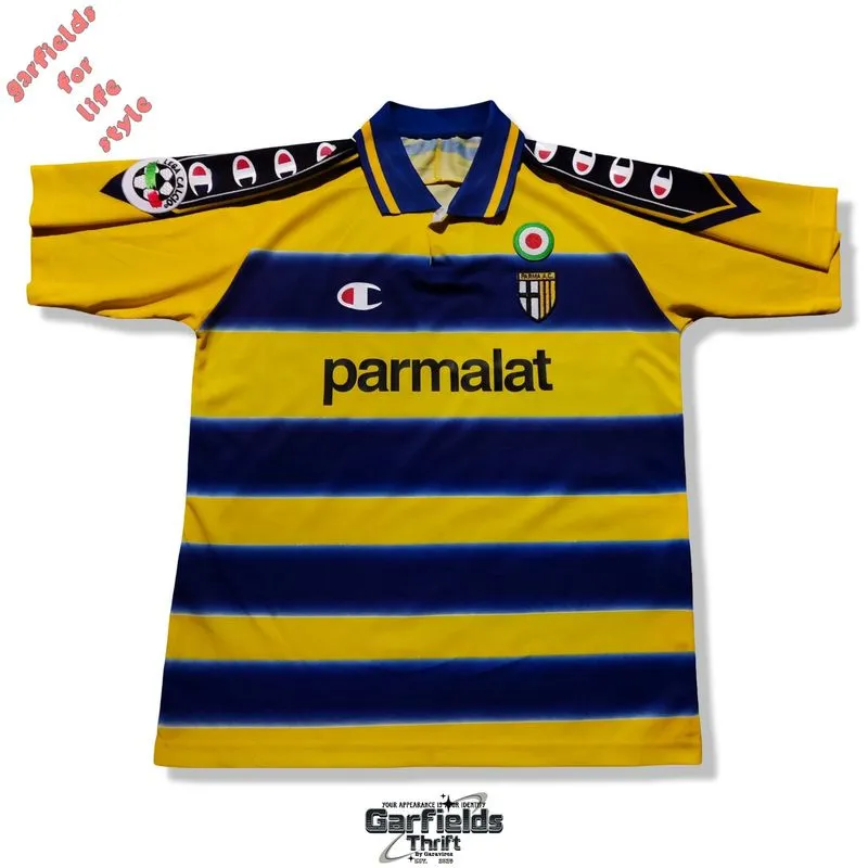 Original Jersey Parma Home Thuram Italy Serie A 1999/00Jaspo photo 1