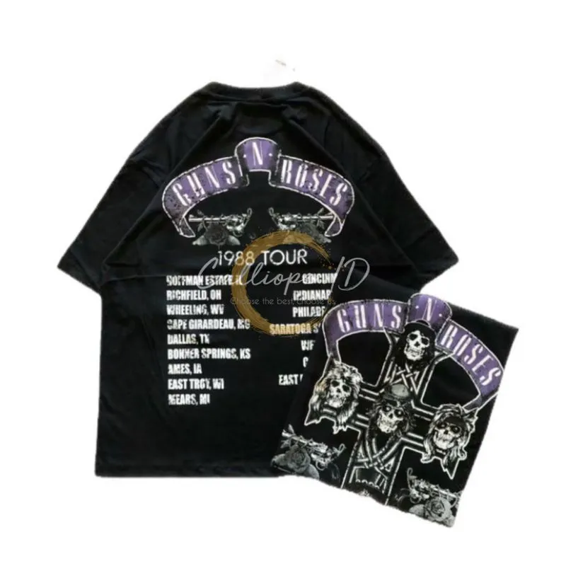 Kaos Band Merch Pull & Bear Guns N Roses GNR (Unisex) NETT photo 1