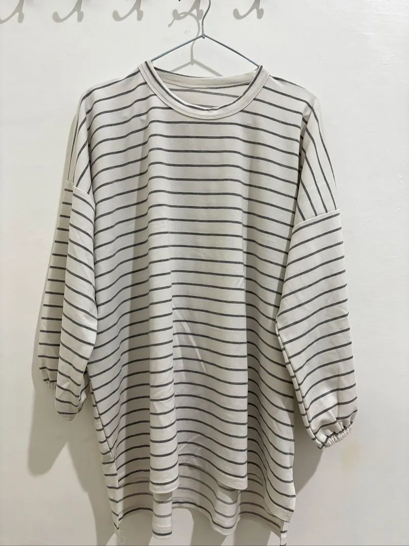 PL Kaos stripe oversize  photo 1