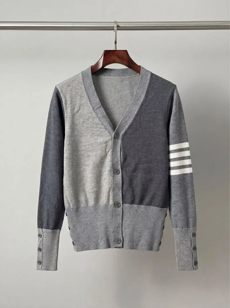 Cardigan Wanita Mirip Thom Browne Women’s Knitwear Grey photo 1