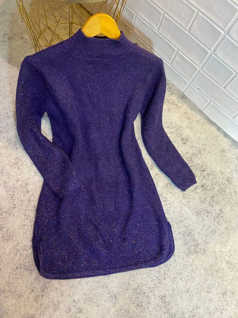 Dress turtle knit mewah  photo 1