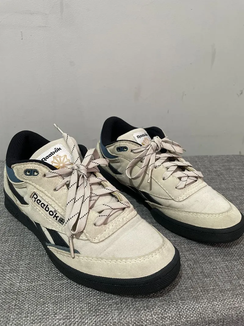 Reebok Club Mid li Revenge Cream/Krem Biru photo 1