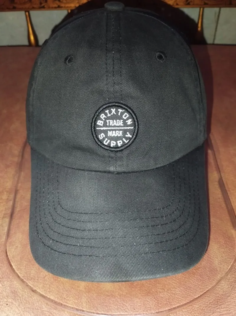 Brixton Oat LP Cap In Black photo 1