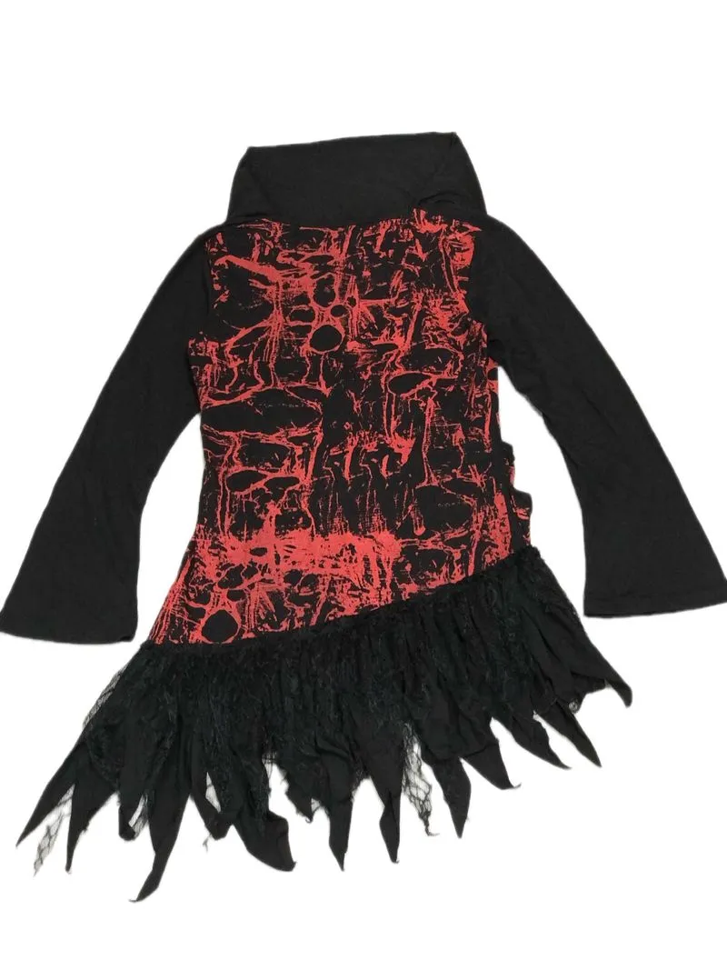 Y2K gothic grunge anarchy dress photo 1