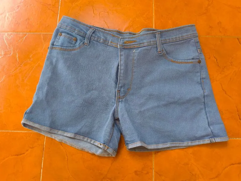 Dark Denim shorts  Y2K style  photo 1