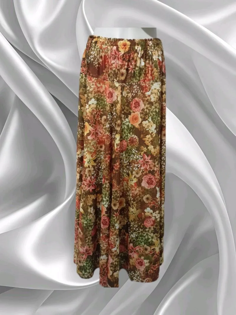 PRELOVED | ROK SATIN | FLORAL | ALL SIZE (FIT TO L) photo 1