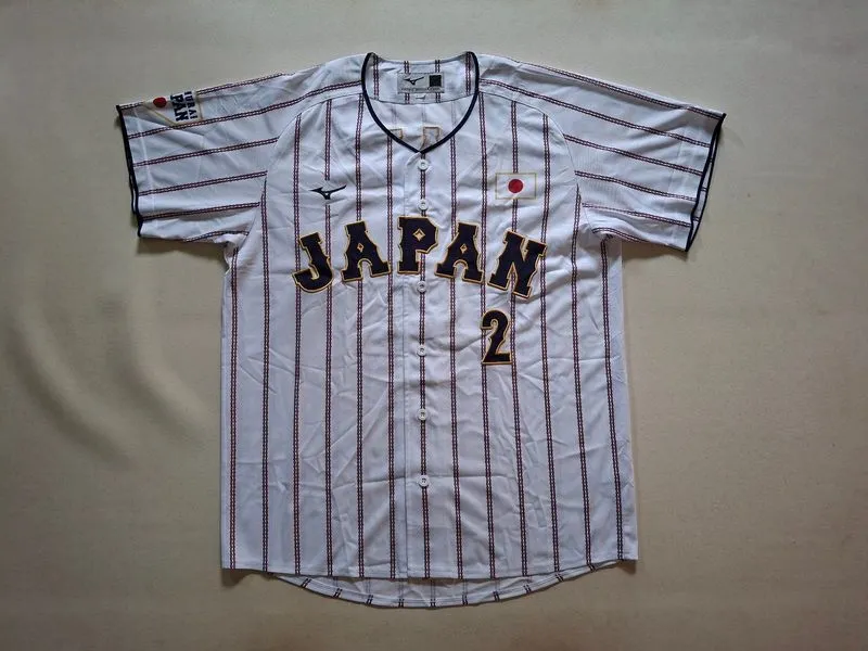 JERSEY BASEBALL JAPAN SHUGO MAKI ORIGINAL 100% photo 1