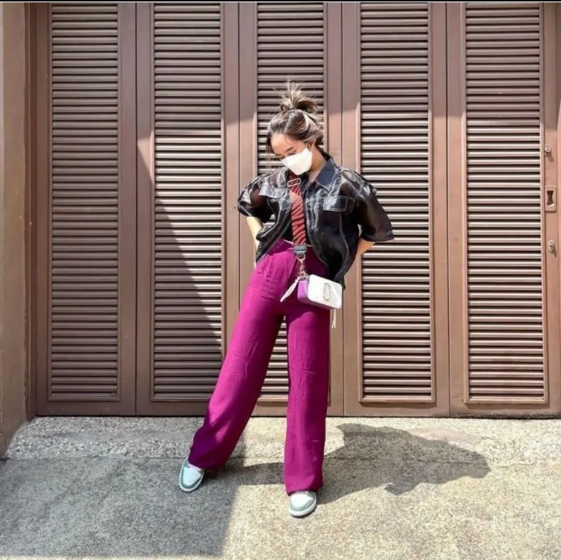 GLOWPOPID Wide Leg Pants photo 1