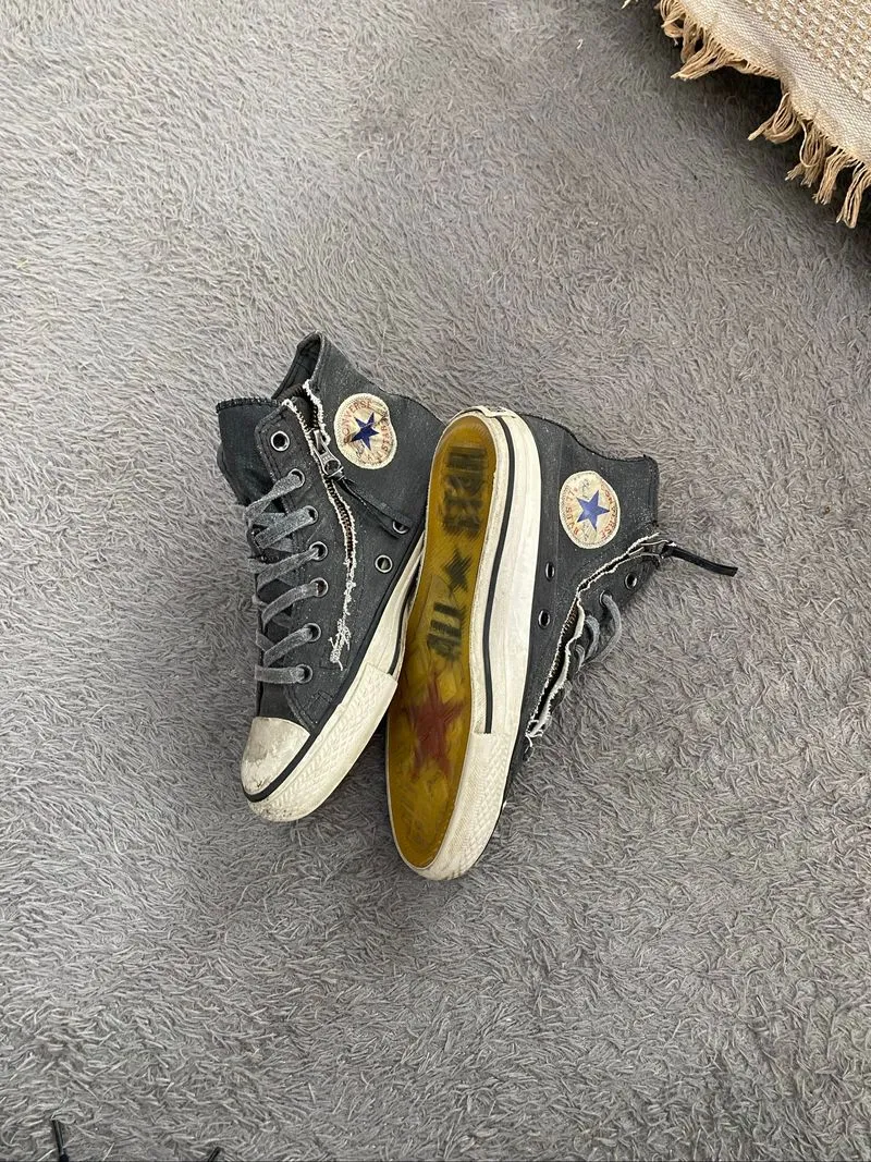 Converse x John varvatos double zipper canvas photo 1