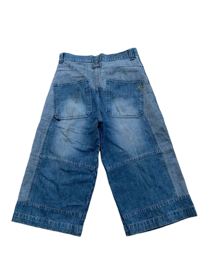 MCM Streetwear Y2K Short Punk gothic emo jorts size 30 photo 1