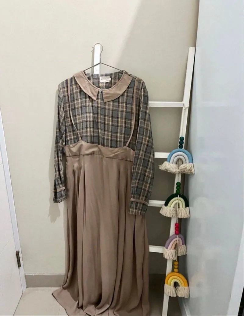 jilbrave gamis flanel✨ photo 1