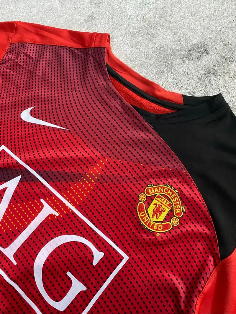 2007-2008 Nike Total 90 Manchester United Training Jersey - Preloved