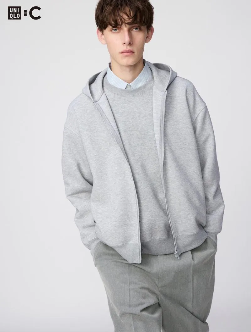 UNIQLO :C Sweat Oversized Full Zip Hoodie photo 1