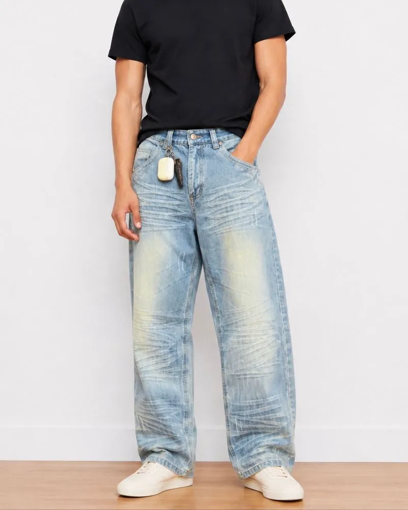 Xing Reguler Fadding Jeans size 27-28 photo 1