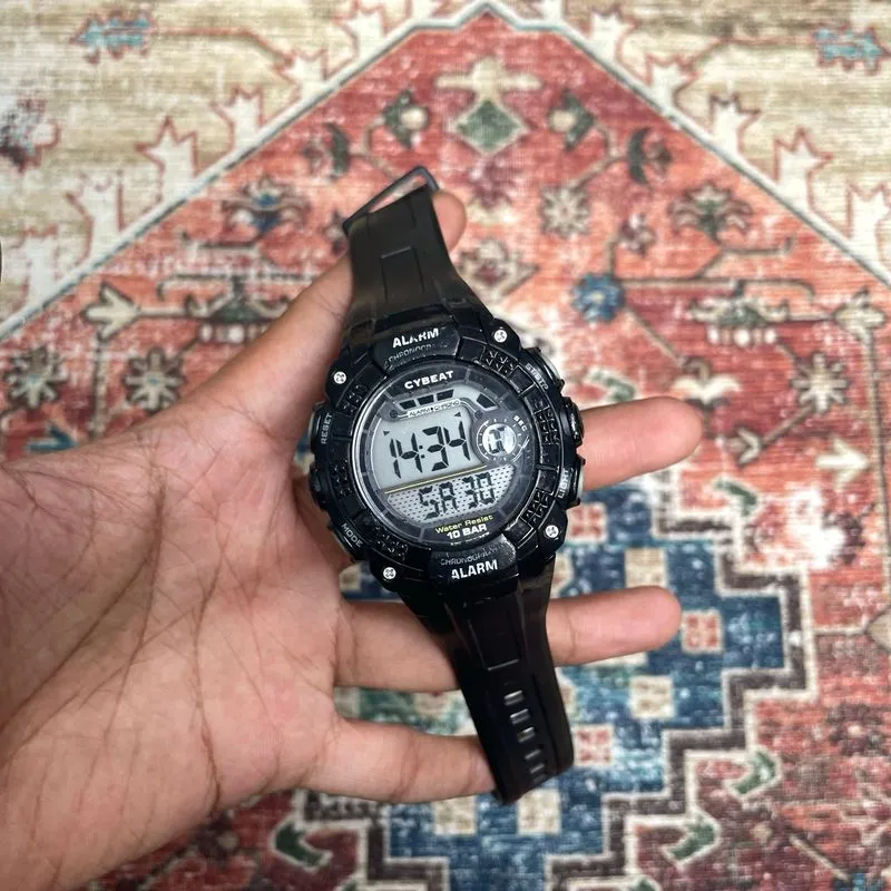 Jam Tangan Digital Cybeat Chrono jadul vintage retro unik 90 photo 1