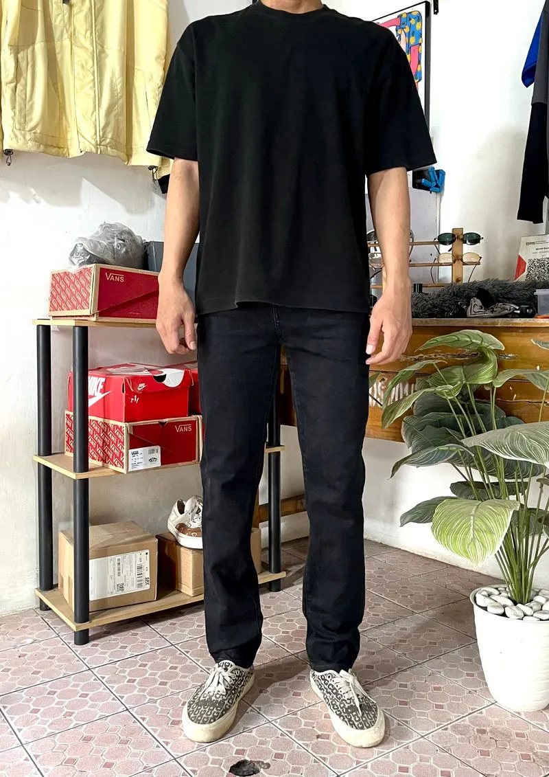 Gues Black jeans slimfit unisex photo 1